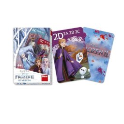 Joc de carti Quartet Frozen II pentru copii, 32 carti, 3-6 jucatori