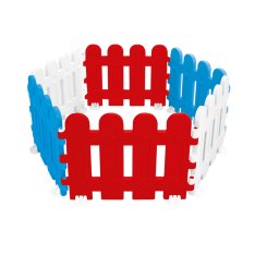 Gardulet de joaca pentru copii din plastic, 6 piese, multicolor