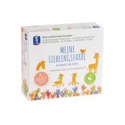 Set vopsea cu degetele Pastel, 6 tuburi x 75 ml, lavabil, 2+ ani