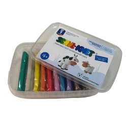 Set plastilina modelaj pentru copii, 10 culori, non-toxica
