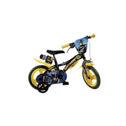 Bicicleta pentru copii 12 inch Batman cu roti ajutatoare detasabile