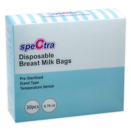 Pungi pentru stocarea laptelui matern Spectra, 200 ml, 30 buc