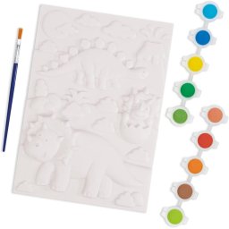 Set creativ de pictura 3D cu dinozauri pentru copii 6+ Galt