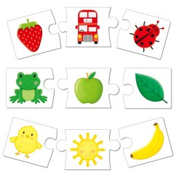 Puzzle educativ Galt pentru copii 18 luni+, 6 seturi Lumea culorilor