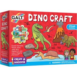 Kit creativ STEM cu dinozauri pentru copii 5-10 ani, Galt
