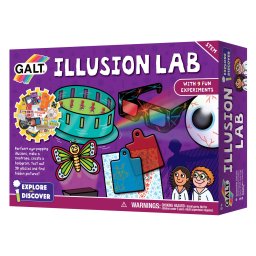 Set de experimente optice pentru copii Galt Illusion Lab, 6 ani+