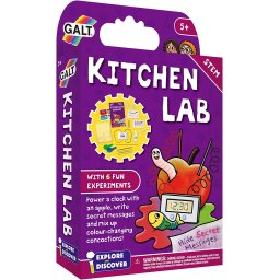 Set experimente STEM in bucatarie pentru copii 5+ - Galt