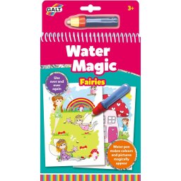Carte de colorat cu apa reutilizabila Galt Water Magic Zane, 3 ani+