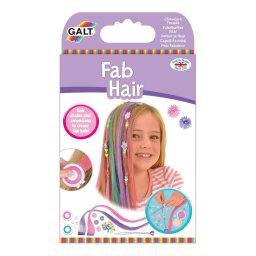 Set creativ pentru par copii cu creta colorata si accesorii Galt
