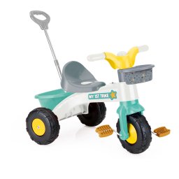 Tricicleta pentru copii cu maner parental Dolu Pastel, 2 ani+