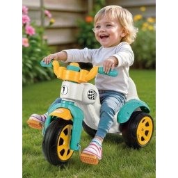 Tricicleta pentru copii Super Bike Pastel, 2+ ani, max. 25 kg