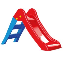 Tobogan pentru copii Dolu, viu colorat, cu scara, 2 ani+