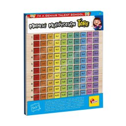 Tabla inmultirii magnetica din lemn educativa pentru copii 6+