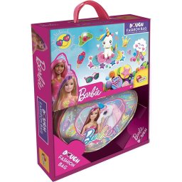 Set creativ cu plastilina Barbie si gentuta de depozitare, 4 ani+
