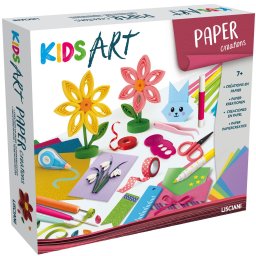 Set creativ quilling pentru copii 7+ cu decoratiuni din hartie