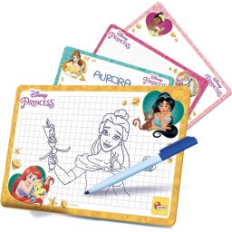 Set de desen de buzunar cu Printese Disney, portabil, 3 ani+