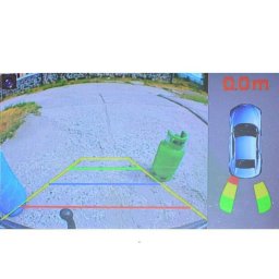 Pachet senzori de parcare audio-video cu camera video auto EDOTEC