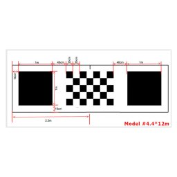 Panza pentru calibrare sistem 360° EDOTEC, model 4.4 x 12 m
