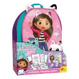 Kit creativ cu ghiozdan Gabby's Dollhouse pentru desen si activitati 4 ani+