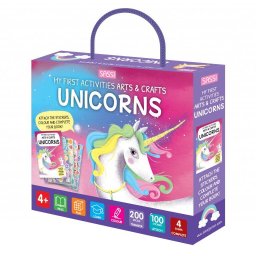 Set creativ de arta si lucru manual cu unicorni pentru copii 4+