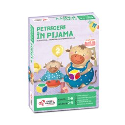 Joc educativ Petrecere in pijama 2 in 1 pentru copii 3 ani+