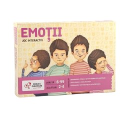 Joc interactiv educativ Emotii pentru copii 6+ ani, Chalk and Chuckles
