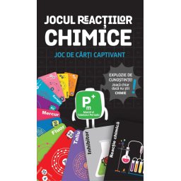 Joc de carti educativ Reactiile Chimice pentru invatarea tabelului periodic