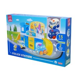 Joc de constructie pentru copii Prima mea sectie de politie, 12 luni+
