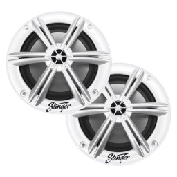 Set 2 difuzoare marine coaxiale Stinger SEA65W White 6.5 inch, 75W