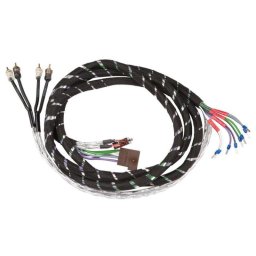 Cablu adaptor hi-low Audio System HLAC4, 4 canale, 5 m, conector ISO