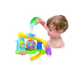 Jucarie de baie Aqua Park cu ventuze, cascada si tobogan