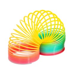 Arc multicolor de jucarie din plastic, 10 cm, pentru copii 3+