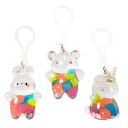 Breloc fosforescent Animalut magic pentru chei, ghiozdan sau geanta