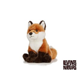 Vulpe de plus moale, 15 cm, jucarie din plus pentru bebelusi