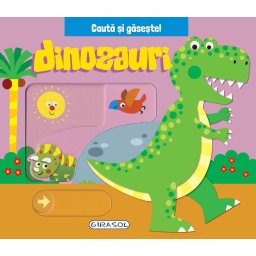 Carte interactiva pentru copii Cauta si gaseste - Dinozauri, 2 ani+