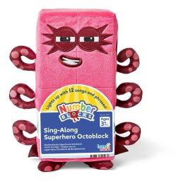 Mascota din plus interactiva Numberblocks Opt cu lumini si sunete