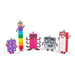 Set figurine Numberblocks 6-10 pentru joaca educativa, 5 piese