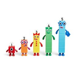 Set figurine Numberblocks 1-5 pentru invatarea numerelor, Hand2Mind