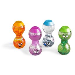 Clepsidre senzoriale pentru copii - Emotii, set educativ 4 piese