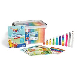 Set educativ Numberblocks pentru clasa cu cuburi MathLink, 3 ani+