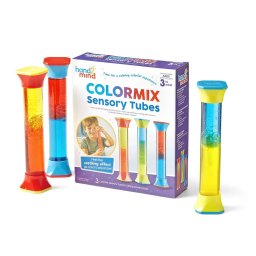 Set eprubete senzoriale ColorMix jumbo pentru calm si concentrare, 3 piese