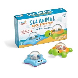 Butoane cu zaruri educative animale marine pentru numarare si joc