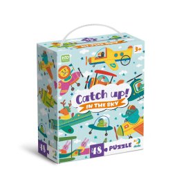 Puzzle pentru copii Dodo Aventuri in zbor, 48 piese, 3 ani+
