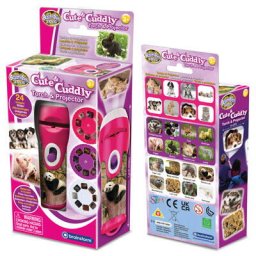 Proiector tip lanterna cu animalute dragalase, 24 imagini si 3 discuri