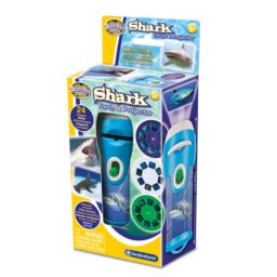 Proiector tip lanterna cu imagini despre rechini pentru copii 3+