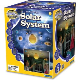 Sistem solar educational cu telecomanda, 8 planete si lumina, 85 cm