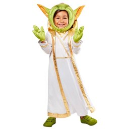 Costum carnaval Master Yoda pentru copii 3-4 ani, Star Wars