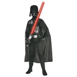 Costum Darth Vader pentru copii cu masca si pelerina, licentiat Star Wars