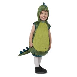 Costum de carnaval dinozaur Spike pentru bebelusi, verde, 6-12 luni