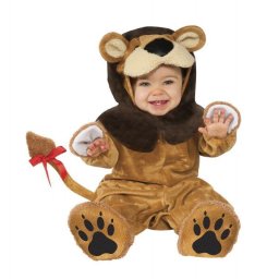 Costum carnaval leu pentru bebelusi, plus moale, 12-24 luni